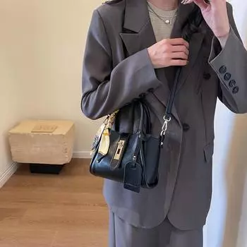 2024 Новая ручная женская сумка, модная, простая и высококачественная сумка через плечо на одно плечо, сумка для мамы