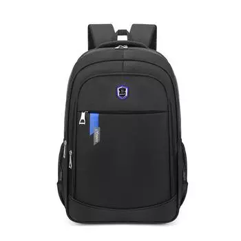 2024 Новая школьная книга для мальчиков, большая вместимость, плечи, мужская дорожная компьютерная деловая дорожная сумка чёрный