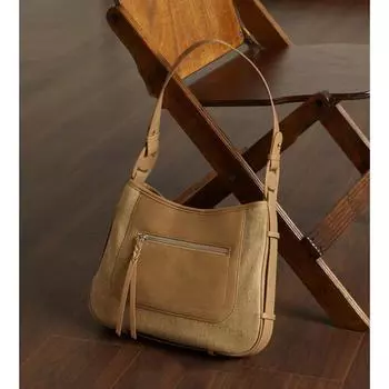 2024 новая сумка через плечо с текстурой ниши, женская осенне-зимняя сумка-мессенджер Sen cute tide в стиле ретро, повседневная сумка-ведро