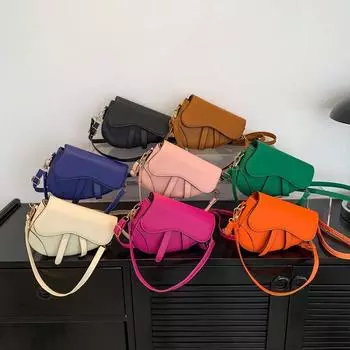 2024 Новая сумка с приливным узором, универсальная сумка, модный дизайн, сумка через плечо на одно плечо, внешняя торговля