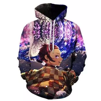 2024 Новая толстовка с капюшоном с 3D-цифровой печатью для мужчин, толстовки с капюшоном, одежда в стиле аниме, спортивный костюм, мужская толстовка с капюшоном, толстовка с капюшоном, bape S