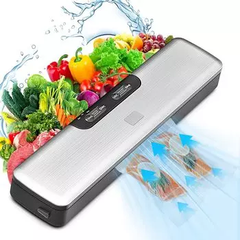 2024 Новая вакуумная упаковочная машина Пищевой упаковщик с всасывающим приводом Бытовая автоматическая вакуумная упаковочная машина Вакуумная упаковочная машина Многофункциональная