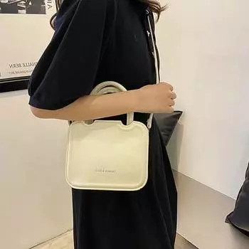 2024 Новая женская мини-сумка Женская сумка на ремне Симпатичная сумка Kawaii чёрный