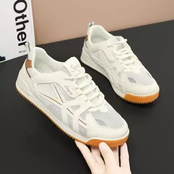 2024 Новая женская обувь, модные и универсальные полые женские туфли большого размера, спортивные кроссовки Forrest, повседневная обувь для родителей и детей 36 синий