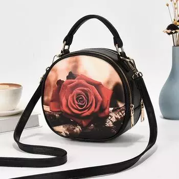 2024 Новая женская сумка Модная женская сумка через плечо Сумка на одно плечо чёрный