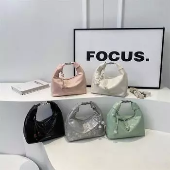 2024 Новая женская сумка, новая китайская булочка с клецками, модная ручная сумка через плечо, сумка через плечо