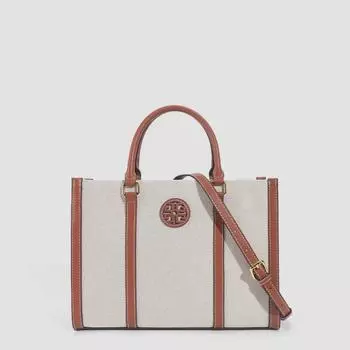 2024 Новая женская сумка-тоут из высококачественного холста - Простая сумка для поездок на работу (Модель 1073) коричневый