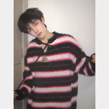 2024 Новая зимняя хлопковая куртка, хлопковое пальто, мужская толстая теплая куртка из хлопка, спортивная и досуговая модная брендовая крутая куртка M розовый