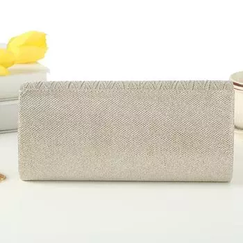 2024 Новая Знаменитая Ужин Женская Мода Темперамент Ретро Свадебный Банкет Элегантная Сумка Через Плечо 25*5*11.5 шампанского