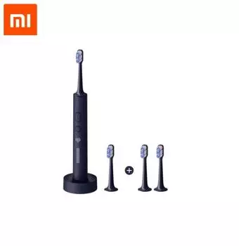 2024 Новинка XIAOMI Mijia T700 Sonic Электрическая зубная щетка Smart APP Настройка ультразвуковой вибрации Зубная щетка Светодиодный дисплей Отбеливание зубов