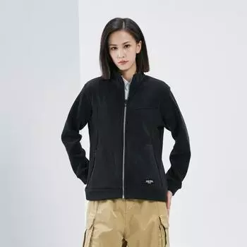 2024 Новое осенне-зимнее женское бархатное и утолщенное теплое пальто больших размеров, модная свободная повседневная флисовая куртка M-4XL M бежевый