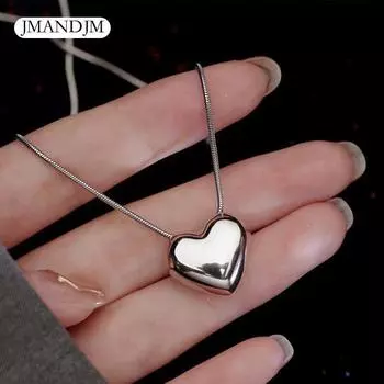 2024 Новое ожерелье Love Personality Temperament Niche Light Luxury High Sense Универсальная цепочка на ключицу в форме сердца золотой