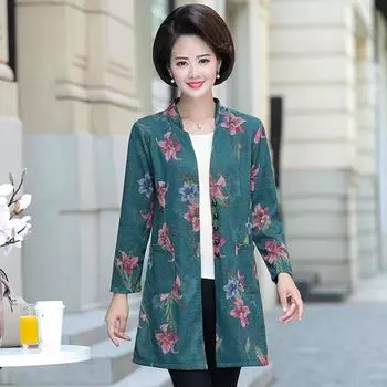 2024 новое весеннее пальто для мам среднего и пожилого возраста, тренчкот для женщин среднего и длинного возраста, весна и осень, иностранный стиль, большой размер, топ XL красный