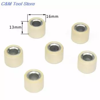 2024 Новые 6 шт. GY6 50 80cc Ведущее колесо вариатор ролик модифицированные детали двигателя скутера