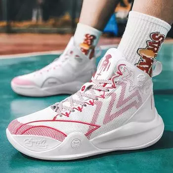 2024 Новые баскетбольные кроссовки для мужчин на открытом воздухе для тренировок Zapatillas Мужские высококачественные кроссовки для бега Tenis Luxury Shoe Нескользящие кроссовки 36