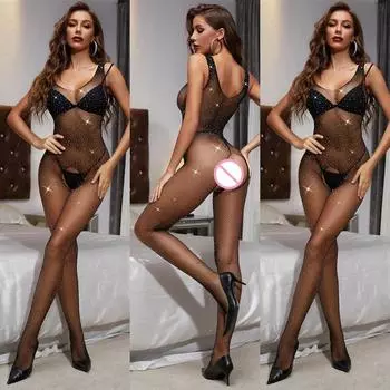 2024 Новые боди, комбинезон, женские прозрачные сексуальные костюмы с вырезами, прозрачные чулки для тела, горячее эротическое белье, сорочка XS-XXXL