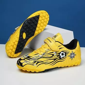 2024 новые детские футбольные бутсы для мальчиков и девочек спортивная обувь молодежная взрывная обувь для сломанных ногтей тренировочная обувь для начальной школы 28