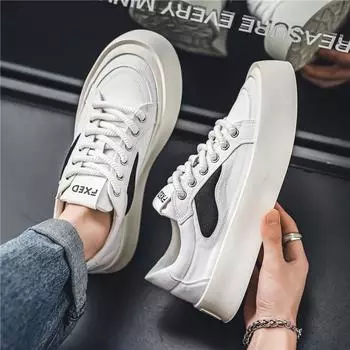 2024 Новые кроссовки для сноуборда Толстая подошва Удобная спортивная модная обувь Маленькая и низкая универсальная обувь из ткани-зонтика 39 чёрный