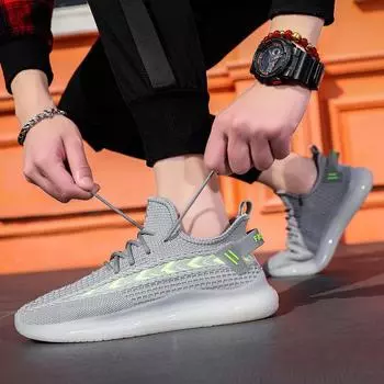 2024 новые кроссовки Fly-Watch, мужские модные кроссовки с гелевой подошвой, мужские дышащие кроссовки корейской версии для студентов 39