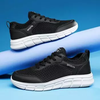 2024 Новые Кроссовки Мужские Кроссовки Легкие Прогулочные Дышащие Летние Удобные Повседневные Мужские Кроссовки Для Бега На Открытом Воздухе Спортивные Тренировочные 39