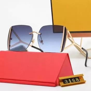 2024 Новые квадратные солнцезащитные очки без оправы для женщин и мужчин, роскошные брендовые дизайнерские безрамочные солнцезащитные очки большого размера для мужчин, солнцезащитные очки в стиле ретро для вождения чёрный