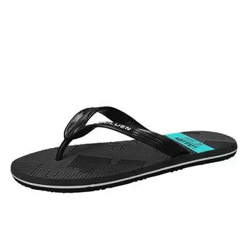 2024 новые модные мужские шлепанцы, уличные летние пляжные тапочки для мужчин, повседневные шлепанцы, нескользящая обувь, мужские тапочки 39 красный