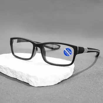 2024 Новые модные очки для чтения по рецепту для женщин, силиконовые противоскользящие сверхлегкие персонализированные очки +1