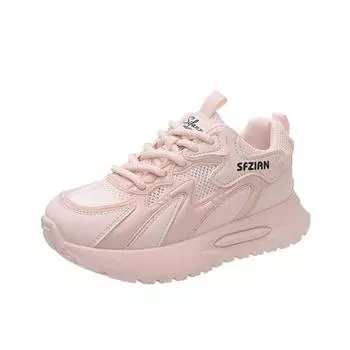 2024 новые модные женские кроссовки на вулканизированной платформе, повседневные кроссовки для женщин, плоские сетчатые дышащие кроссовки для ходьбы, толстые летние кроссовки для бега 35 белый