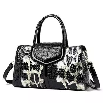 2024 Новые модные женские сумки Serpentine европейского дизайна из искусственной кожи, женские сумки через плечо, брендовая роскошная сумка через плечо для девушек белый