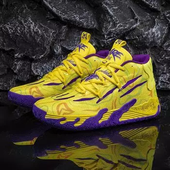 2024 Новые мужские и женские баскетбольные кроссовки с амортизацией, удобные, мягкие, для тренировок в помещении, уличные баскетбольные ботинки, многофункциональные кроссовки EU36 розовый зеленый