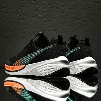 2024 Новые мужские и женские сетчатые кроссовки, повседневные кроссовки, кроссовки 36 чёрный