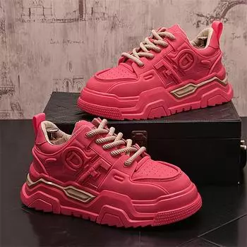 2024 Новые мужские кроссовки Бренд Удобные кроссовки Классические кроссовки для отдыха для мужчин Толстая подошва Платформа Кроссовки tenis masculino 38 коричневый