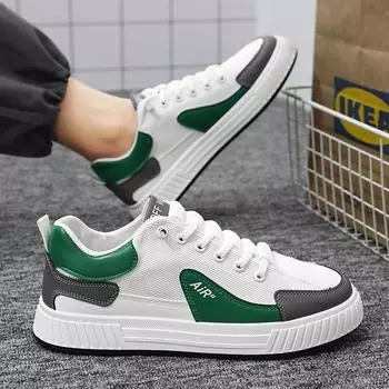 2024 Новые мужские кроссовки для активного отдыха, удобные кроссовки для бега, водонепроницаемая кожаная повседневная обувь для мужчин, туфли на плоской подошве со шнуровкой, Zapatillas Hombre 39 оранжевый