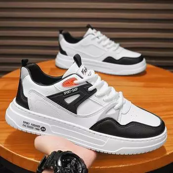 2024 Новые мужские кроссовки Повседневные легкие дизайнерские туфли Мужские дышащие белые туфли на шнуровке на плоской подошве Вулканизированные туфли Tenis Para Hombre 39 бежевый