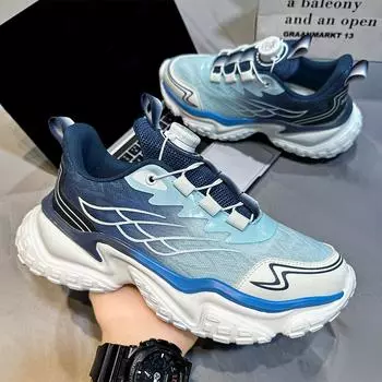 2024 Новые мужские летние кроссовки, модные высококачественные повседневные кроссовки с пряжкой, удобные дышащие кроссовки для тренировок на открытом воздухе EU39