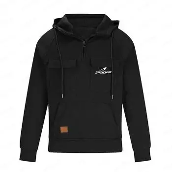 2024 новые мужские осенние толстовки с капюшоном, повседневная куртка с капюшоном для мужчин, зимние пальто S синий