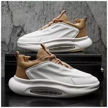 2024 Новые мужские повседневные спортивные кроссовки для мужчин с высоким верхом, удобные баскетбольные кроссовки, дышащие кроссовки для бега 38