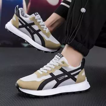 2024 новые мужские повседневные спортивные туфли модные дышащие удобные спортивные кроссовки сетчатые кроссовки для папы 39