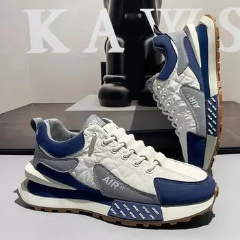 2024 Новые мужские повседневные спортивные туфли Sulfide Shoes Мужские прогулочные нескользящие спортивные туфли с толстой подошвой Плоские подошвы Универсальные мужские туфли 39