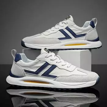 2024 новые мужские повседневные туфли на шнуровке мужские спортивные туфли мягкие мужские кроссовки удобные мужские повседневные туфли Zapatillas Informales 39