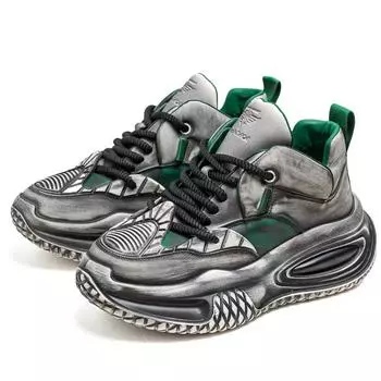 2024 Новые мужские роскошные спортивные кроссовки, модные мужские кроссовки с повышенной воздухопроницаемостью и повседневными ремешками, размер 39-44 39 красный