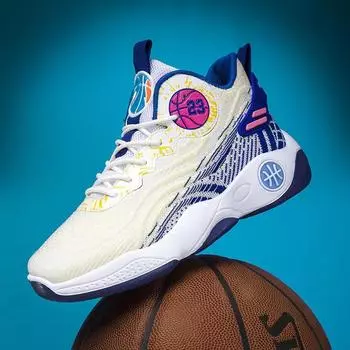 2024 Новые мужские сетчатые баскетбольные кроссовки Fly Knit, повседневная обувь, кроссовки, мужские баскетбольные кроссовки 39 фиолетовый