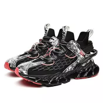 2024 новые мужские туфли Blade Sports Shoes мужские летние летающие плетеные модные тенденции мужские повседневные кроссовки мужские модные туфли 39