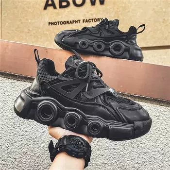 2024 новые мужские туфли новые повседневные универсальные спортивные и развлекательные туфли, популярная модная обувь 361 39 серый