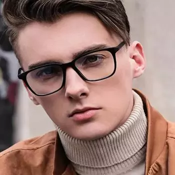 2024 Новые очки по рецепту с линзами для чтения, женские оптические очки для мужчин с прозрачной формулой +1.75 чёрный
