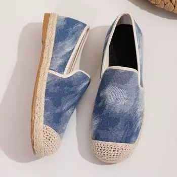 2024 новые осенние женские простые дышащие повседневные мокасины на плоской подошве 36