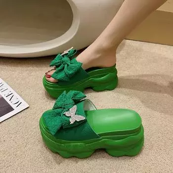 2024 Новые популярные брендовые босоножки на танкетке Wave от INS, удобные летние сексуальные босоножки на платформе для женщин, высокие каблуки, женская модная повседневная обувь 35