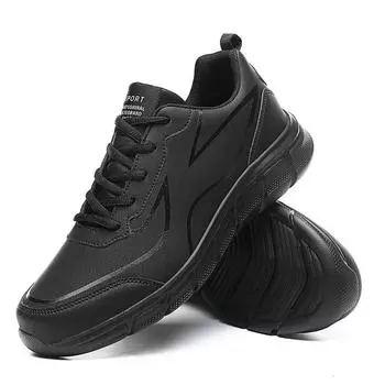 2024 Новые повседневные туфли из искусственной кожи, водонепроницаемые, легкие, прогулочные, мужские кроссовки, кроссовки для бега 48, обувь Zapatillas Hombre, мужская обувь 39