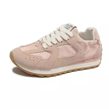 2024 Новые ретро женские туфли Весенние туфли на платформе Повседневные кроссовки Универсальная модная дизайнерская обувь Высококачественные женские кроссовки 35 зелёный