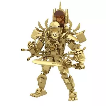 2024 новые строительные блоки Skibidi туалетный блок Skibidi туалетные игрушки хобби коллекция сетка аниме игрушка мальчик девочка ребенок 6 лет 7 лет 8 лет